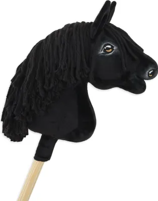 Obrázok produktu pre Kôň na palici Super Hobby Horse Premium - čierny kôň A4