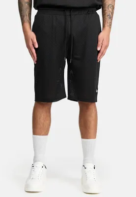 Produktbild von Sportliche Herren Shorts Allen aus 100% Polyester Mesh in Schwarz, Größe L