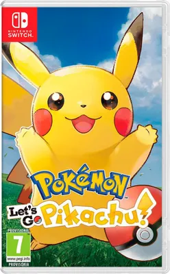 Obrázok produktu pre Nintendo Pokémon: Let's Go, Pikachu!, Nintendo Switch, Režim multiplayer, E (bez obmedzenia), Fyzické médiá