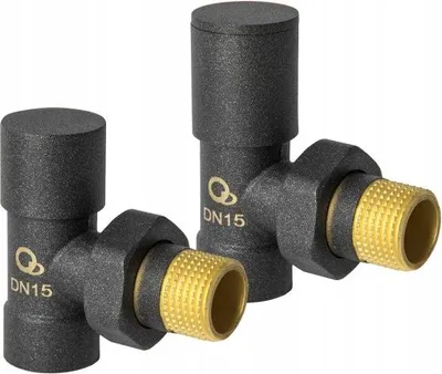 Image de Jeu De Vannes De Radiateur Carrées Anthracite