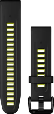 Obrázek produktu pro Garmin 010-13279-03 Silikonový řemínek Quickfit 20 mm Black/Lime