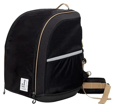 Produktbild von Ibiyaya Champion Rucksack für große Hunde bis 12 kg faltbar Autositz