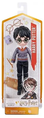 Image de Poupee harry potter avec baguette 20 cm - spin master - 20133244