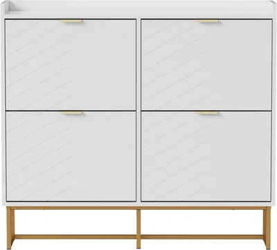 Image de Armoire à chaussures - Rangement à chaussures - Meuble à chaussures - Étagère à chaussures - Meuble pour chaussures