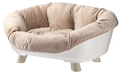 Immagine prodotto di Basket - FERPLAST - SOFA THRONE 6 - With cushion - White