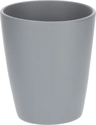 Produktbild von KOTARBAU® Keramik Blumentopf Übertopf für Orchideen H 150mm ⌀ 120 mm Mattgrau