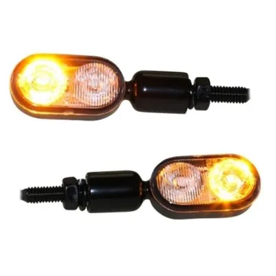 Productafbeelding van Knipperlicht-LED-achterlichtcombinatie voor motorfiets, hyperzwart, helder