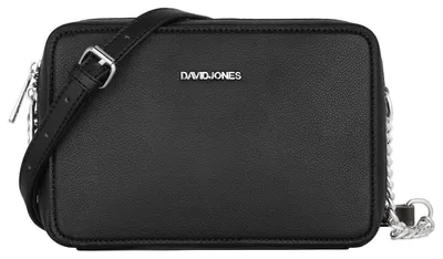 Productafbeelding van David Jones - Kleine schoudertas - Handtas van Polyurethanleer, vierkant model, voor dames
