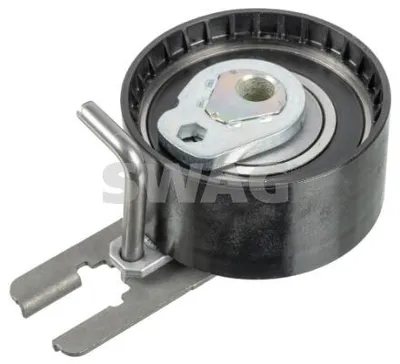 Produktbild von SWAG 62 91 9511 Spannrolle Zahnriemen Ø60mm für FORD Fiesta Mk6 Schrägheck (JA8, JR8) Fiesta Mk5 Schrägheck (JH1, JD1, JH3, JD3) Focus II Schrägheck