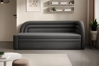Produktbild von Schlafsofa 86x199 SLUROX - dunkelgrau, rechts