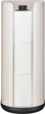 Produktbild von Wesco Papierrollenhalter Loft, Küchenrollenhalter, Toilettenrollenhalter, Stahlblech pulverbeschichtet, Metall, Kunststoff, Sand Matt, 322106-87