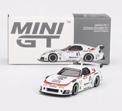 Produktbild von MAZDA RX-7 LB-Super Silhouette nr.41 Numero Reserve 1996 - Mini GT 1:64