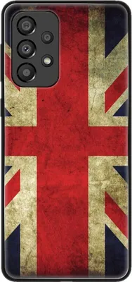 Zdjęcie produktu dla Etui König Design kompatybilne z Samsungiem Galaxy A33 5G – miękkie etui z tworzywa sztucznego – etui z flagą Anglii