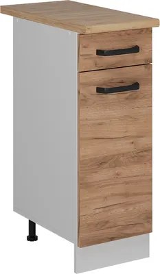 Image de Meuble cuisine Vicco R-Line Chêne de force doré 30cm PT Chêne, Model 52262