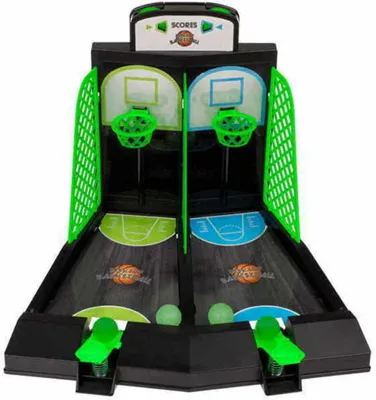 Produktbild von Mini Basketball Tischspiel mit Glow in the dark Effekt