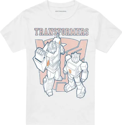 Immagine prodotto di Maglietta unisex "Generations" di Transformers, per uomo/donna, modello TV26474 (taglia S), colore bianco