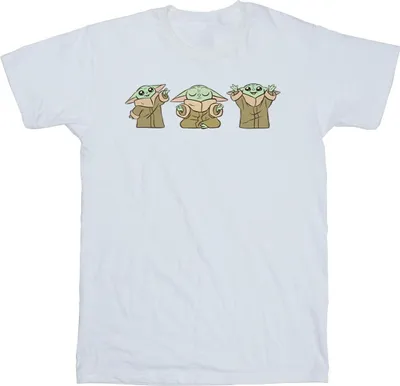 Produktbild von Star Wars - "The Mandalorian" T-Shirt für Herren BI47478 (5XL) (Weiß)