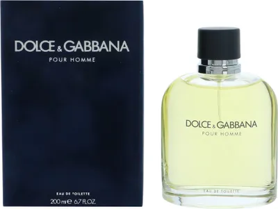 Produktbild von Dolce&Gabbana Pour Homme, Männer, 200 ml, Nicht nachfüllbare Flasche, Spray, 1 Stück(e)