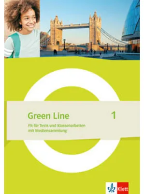 Produktbild von Green Line 1. Fit für Tests und Klassenarbeiten Klasse 5 -  Arbeitsheft mit Lösungen und Mediensammlung