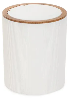 Produktbild von HOMLA Badkorb DIALL weiß 19x19x22,5 cm