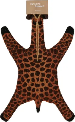 Obrázek produktu pro BOLTZE Fußmatte Giraf (Farbe Braun, LxBxH: 80 x 50 x 1,5 cm, Giraffen Form)