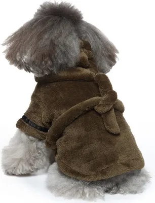 Produktbild von ZELURXX Hundebademäntel, Hundemäntel, Kätzchenkleidung, Welpenkleidung, Herbst-/Winterkleidung für Haustiere, Haustier Schlafanzüge, Größe S