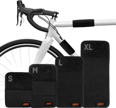Obrázok produktu pre HENMI ochrana rámu bicykla sada 4 karbónových chráničov nosičov bicyklov Thule Atera EUFAB