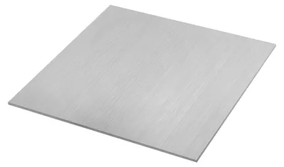 Edelstahlplatte 304, 2 mm, 15 x 15 cm, zum Schneiden und Basteln