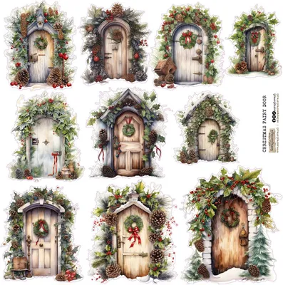 Produktbild von AUFKLEBER - ScrapLove - Weihnachtsfee Türchen 1