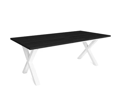 Produktbild von Esstische, 10 gäste, 194x90x75cm, Robust und stabil, Schwarz, Industrielles Stil