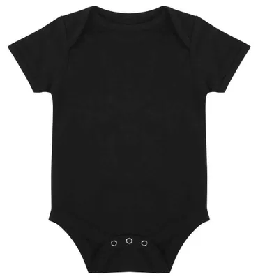 Image de Larkwood - Combinaison « Essential » pour bébé, manches courtes LT5388 (68) (noir)