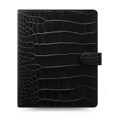 Produktbild von Filofax Classic Croc A5 wöchentlich schwarz