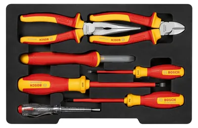 Produktbild von VDE Handwerkzeug-Set, 7-teilig