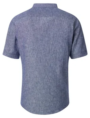 Produktbild von Redmond Herren Freizeithemd Kurzarm (251135998), Größe:S, Farbe:Blau(19)