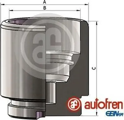 Produktbild von AUTOFREN SEINSA Bremssattel-Kolben für FORD Transit Custom V362 Kastenwagen (FY, FZ) 48mm Stahl