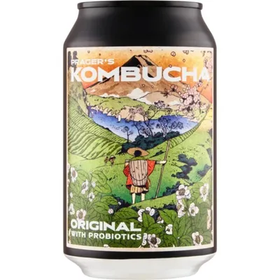 Image de Kombucha Original boisson gazeuse 330ml - Pragers