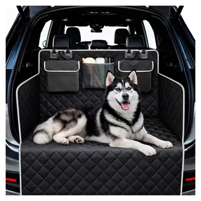 Image de Protection De Coffre De Voiture Pour Animaux De Compagnie, 103 X 180 Cm
