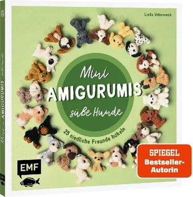 Produktbild von Mini-Amigurumis - Süße Hunde