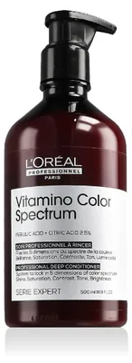Obrázek produktu pro L´Oréal Professionnel Série Expert Vitamino Color Spectrum Professionnal Deep Conditioner vyživující kondicionér pro barvené a chemicky ošetřené vlasy 500 ml