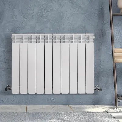 Zdjęcie produktu dla Grzejnik aluminiowy modułowy Helyos EVO 500 – element grzejnika, przyłącze 1 cal, rozstaw otworów 80 mm