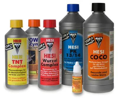 Produktbild von Hesi Starter-Set Coco, Dünger-Komplettset