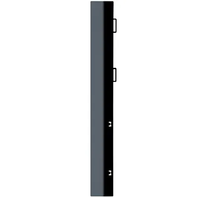 Zdjęcie produktu dla nabbi Plastikowa listwa zakończeniowa IOL40 38x5 cm - czarna