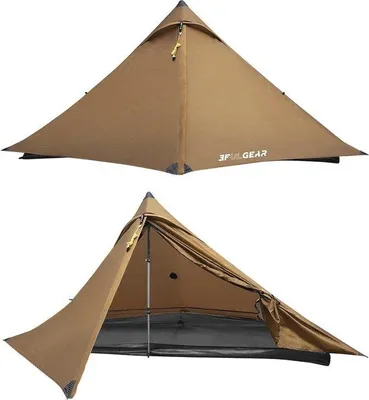 Productafbeelding van Famanu campingtent, ultralicht en waterdicht, voor 1 persoon - ideaal voor kamperen en wandelen