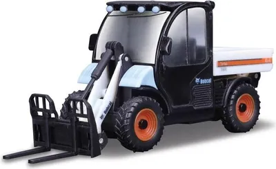 Image de Bburago Bobcat Toolcat 5600 avec fourches à palettes