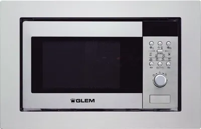 Image de Micro-ondes gril encastrable 20l 900w inox - Glem - GMI203IX-1 -