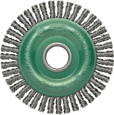 Produktbild von Rundbürste D.125mm Drahtstärke 0,35mm VA 6mm 12000min-¹ OSBORN