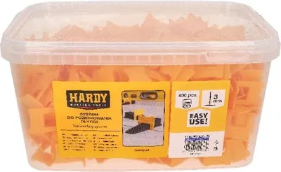 Produktbild von Hardy Nivelliersystem-Clips 3 mm, 400 Stück