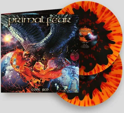 Produktbild von Primal Fear: Code Red (Limited Edition) (Red Splatter Vinyl) - - (Vinyl / Rock (Vinyl))