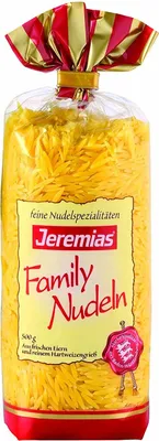 Image de Jeremias Riz aux nouilles Classic Family Pâtes fraîches 500g paquet de 4