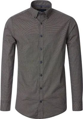 Produktbild von Casa Moda - Comfort Fit - Herren Freizeit Hemd Langarm (444345400), Größe:L, Farbe:Blau (100)